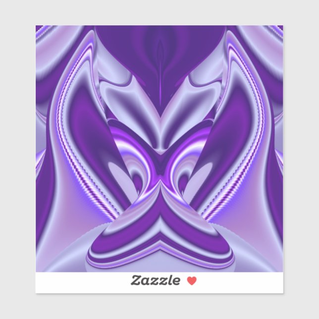 Adesivo Sonhos de Arco-Íris de Flor Roxo (Folha)