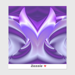 Adesivo Sonhos de Arco-Íris de Flor Roxo