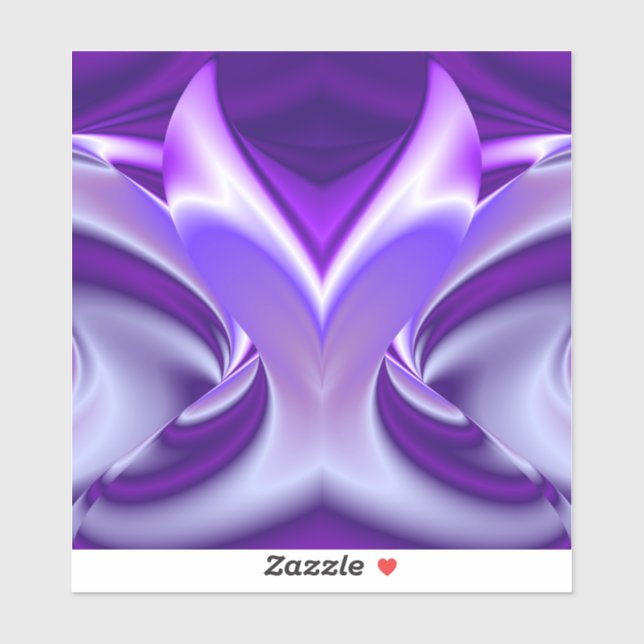 Adesivo Sonhos de Arco-Íris de Flor Roxo (Folha)