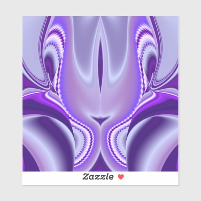 Adesivo Sonhos de Arco-Íris de Flor Roxo (Folha)