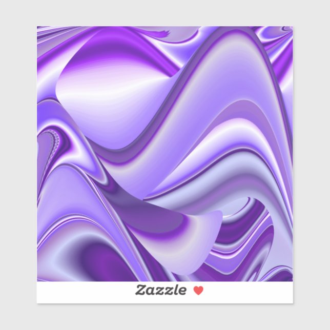 Adesivo Sonhos de Arco-Íris de Flor Roxo (Folha)