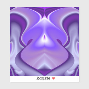 Adesivo Sonhos de Arco-Íris de Flor Roxo