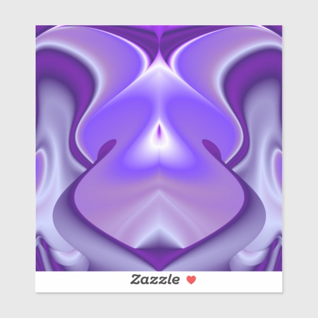 Adesivo Sonhos de Arco-Íris de Flor Roxo (Folha)