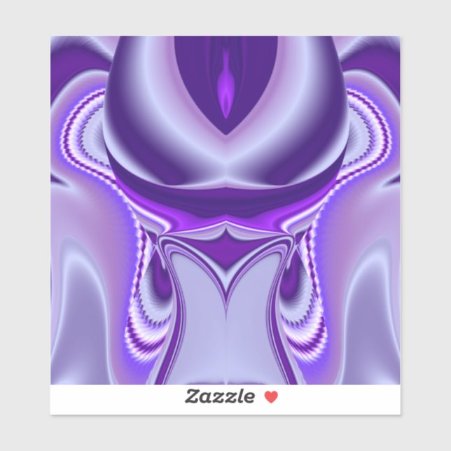 Adesivo Sonhos de Arco-Íris de Flor Roxo (Folha)