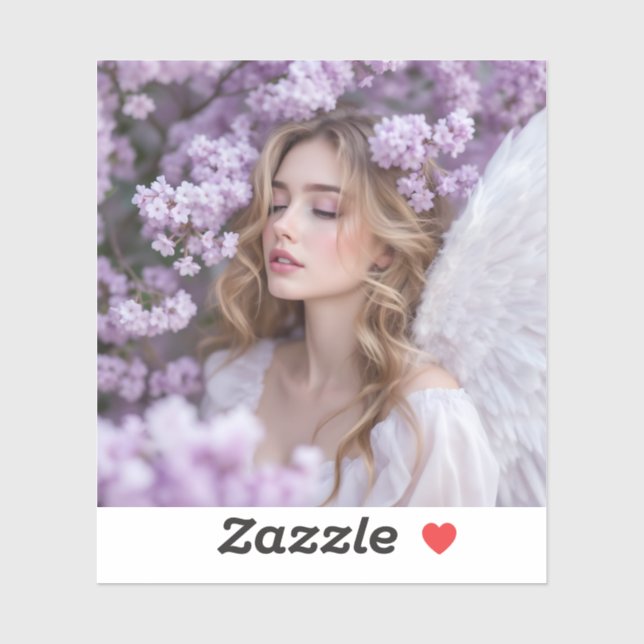 Adesivo Sonhos Lilac - Serene Primavera Angel (Folha)