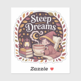 Adesivo Sonhos Vestígios — Chá de Bruxa Cozy