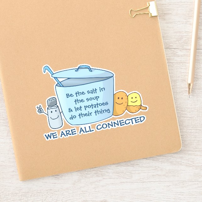 Adesivo Sopa de Batata de Salty (Notebook)