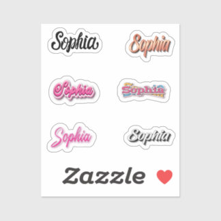 Adesivo Sophia Sticker Pack