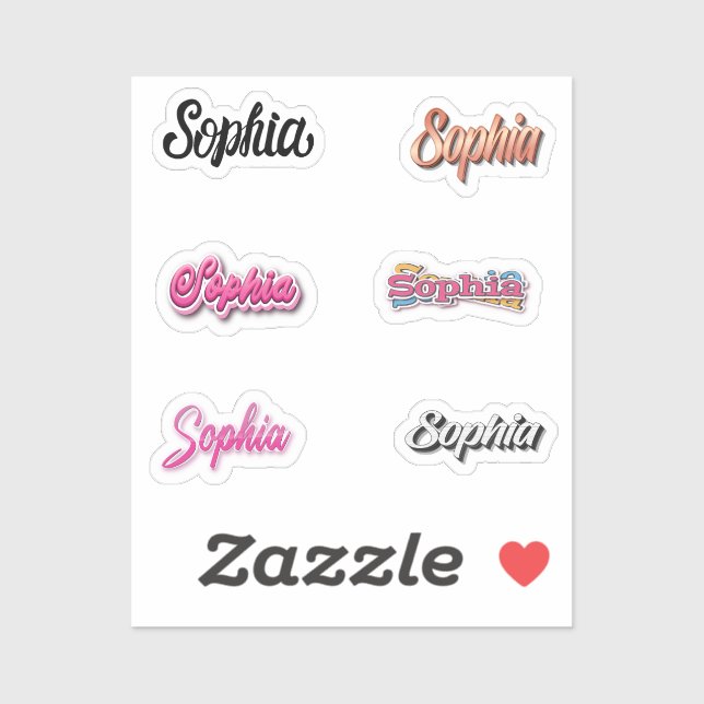 Adesivo Sophia Sticker Pack (Folha)