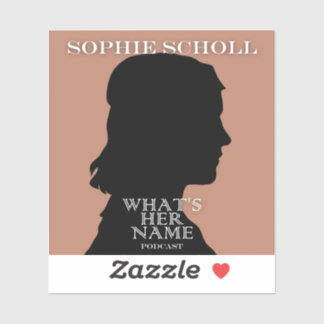 Adesivo Sophie Scholl Sticker