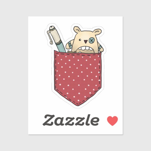 Adesivo Sorgenfressertasche (Folha)