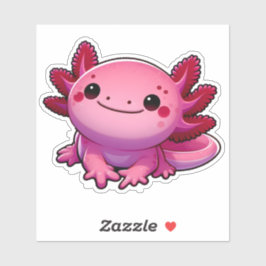 Adesivo Sorria Como um Axolotl