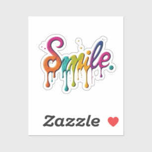 Adesivo Sorriso de vinilo personalizado