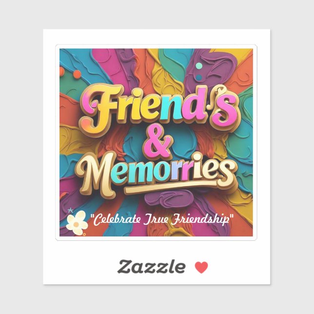 Adesivo "Sorrisos Cardíacos" (Folha)