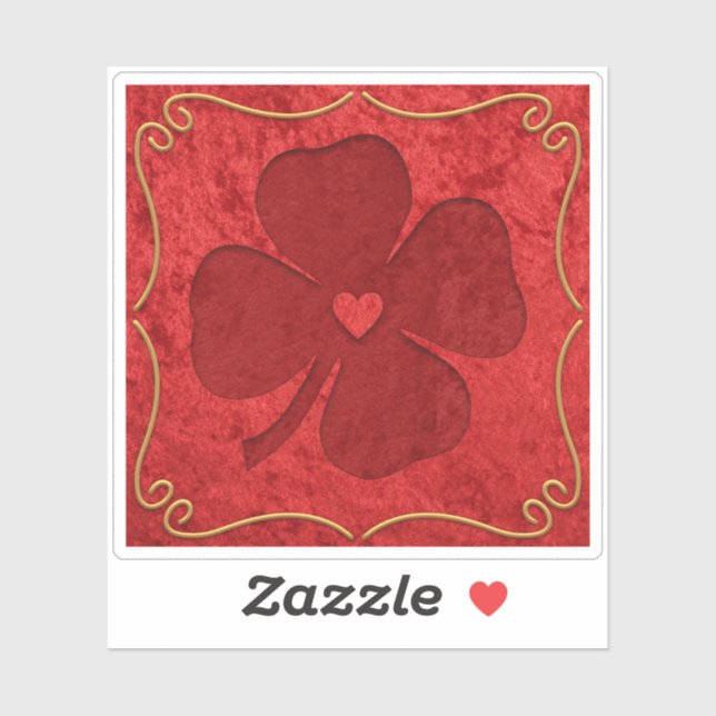 Adesivo Sorte (Folha)