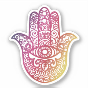 Adesivo Sorte da mão de Khamsa boa