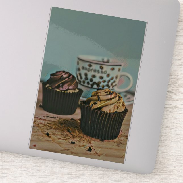 Adesivo Sorvete de chocolate (Detalhe)