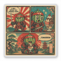 Sorvete de Melancia Shogun — Procrastinação Divert