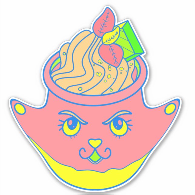 Adesivo Sorvete Sherbet (Frente)