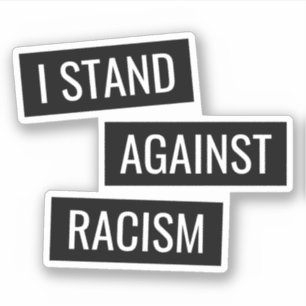 Adesivo Sou contra o racismo