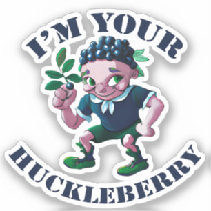 Adesivo Sou o seu Huckleberry