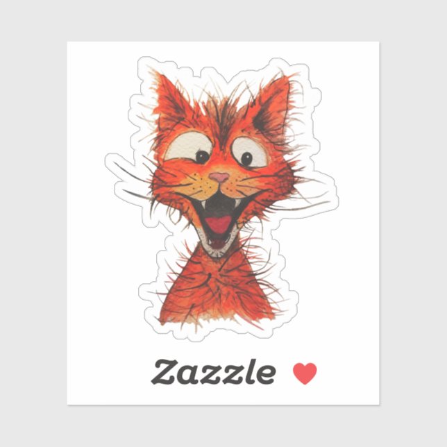 Adesivo Sou toda estática! (Folha)