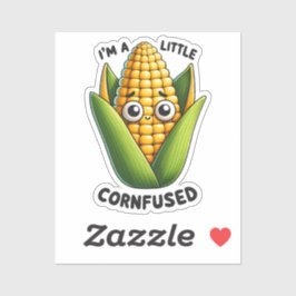 Adesivo Sou um Pequeno Corno Engraçado