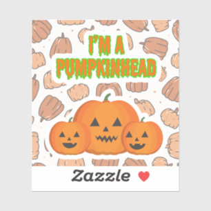 Adesivo Sou um Pumpkinhead 2 Square