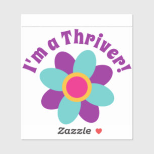 Adesivo Sou um Thriver!
