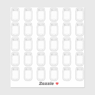 Adesivo Sourdough Feeding/Date Lembrete Stickers