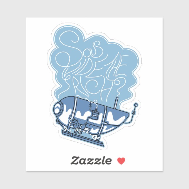 Adesivo Sous Vide The Rich Sticker (Folha)