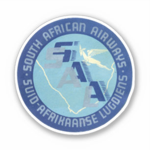 Adesivo South African Airways Africa Sticker