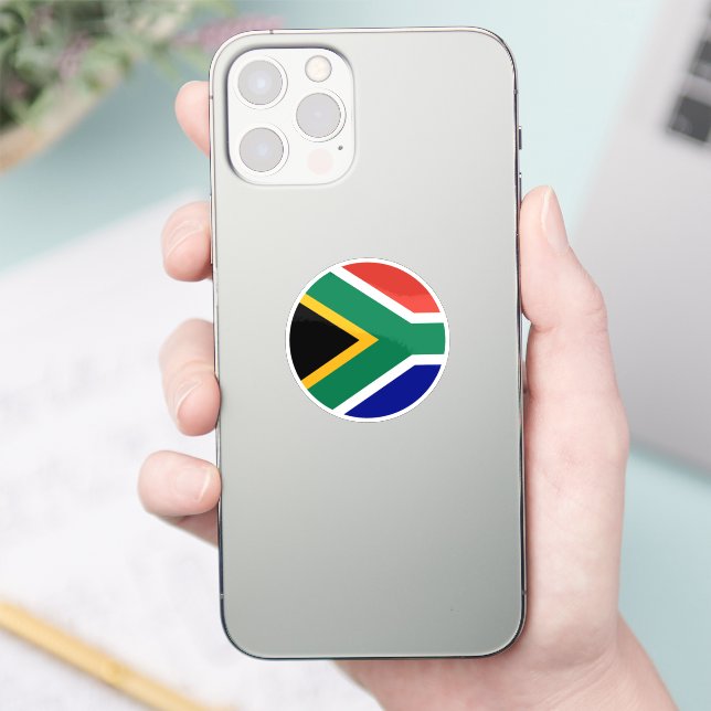 Adesivo South African Flag (Telefone)