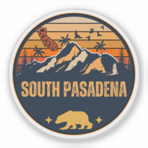 Adesivo South Pasadena, Califórnia