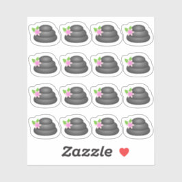 Adesivo Spa Day Zen Stones Relaxe Dia Bujo Planner