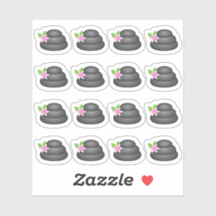 Adesivo Spa Day Zen Stones Relaxe Dia Bujo Planner