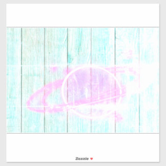 Adesivo Spaced Out Custom Cut 14x14 Window Cling