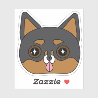 Adesivo Sparkly chihuahua