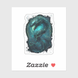 Adesivo Spectral Coil Cyberpunk Serpent Dark Art