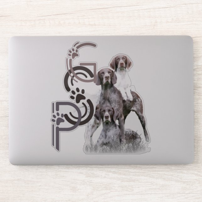 Adesivo (SPG) Deutsch Kurzhaar Sticker (Computador)