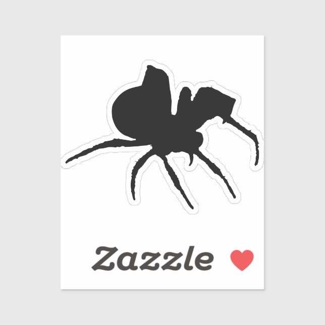 Adesivo Spider Spooky Halloween (Folha)