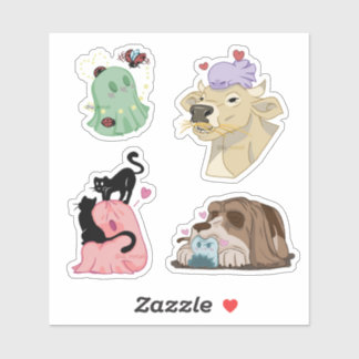 Adesivo Spooks x Animais