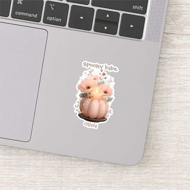 Adesivo Spooky Babe Pumpkin para Meninas (Detalhe)