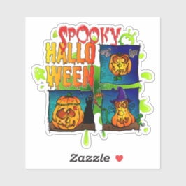 Adesivo Spooky Halloween