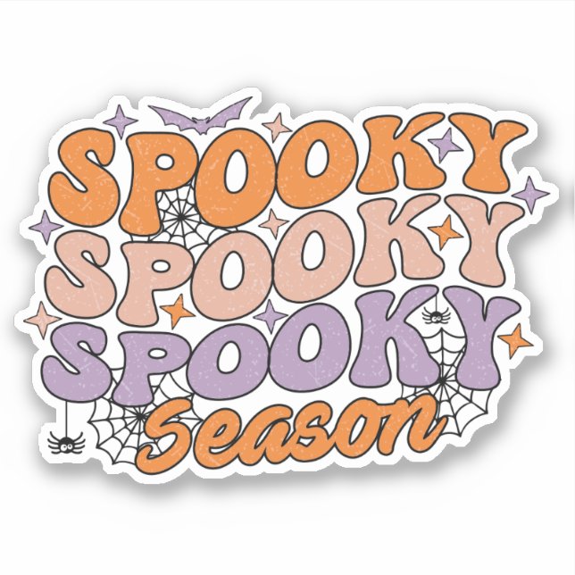 Adesivo Spooky Spooky Season (Frente)