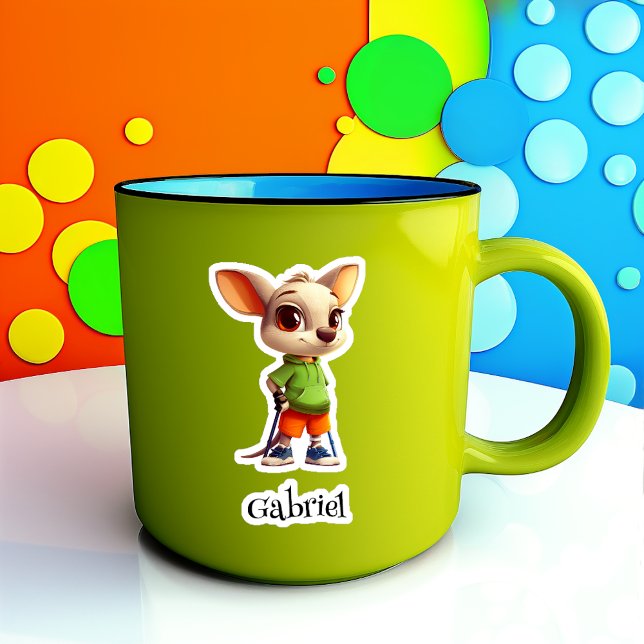 Adesivo Springy Roo - Vinheta Personalizada (Criador carregado)