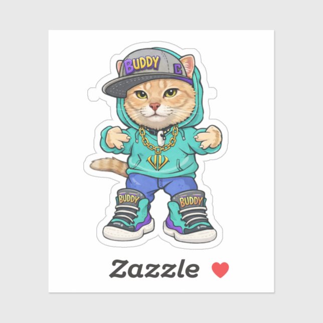Adesivo Sr. Buddy Sticker (Folha)