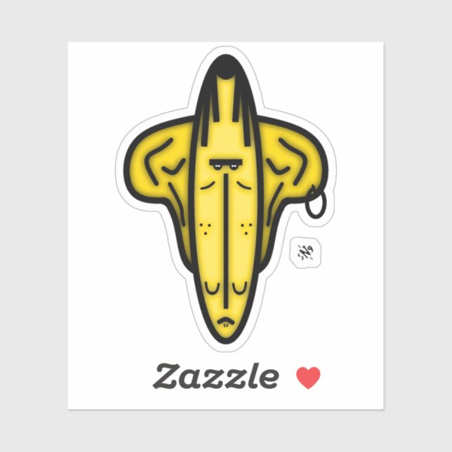 Adesivo Sr. Ears - Cartoon faces Sticker v2 (Folha)