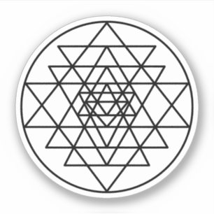 Adesivo Sri Yantra
