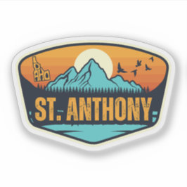 Adesivo St. Anthony, Idaho